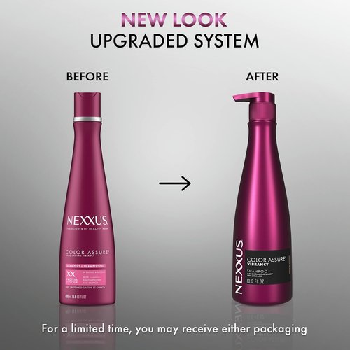 Nexxus COLOR ASSURE Shampoo - Vibrant Care for Color Treated Hair | 13.5 oz with CHROMABOND SEALER