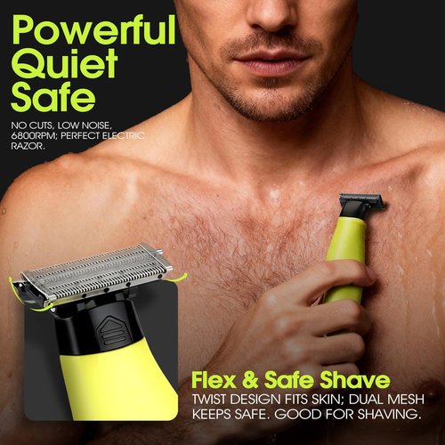 DSP Electric Beard Trimmer - Versatile Face & Body Hair Shaver for Men | Waterproof & Travel-Friendly
