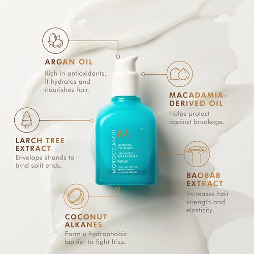 Moroccanoil Hair Serum - Mending Infusion for Smooth, Healthy Hair | 3.4 Oz