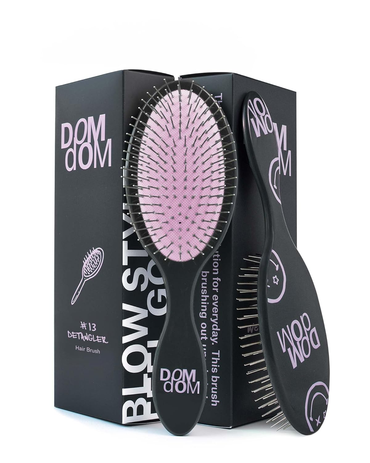 Skiennix Detangling Brush - Anti-Static Hairbrush for All Hair Types | Perfect for Thick, Curly, and Fine Hair