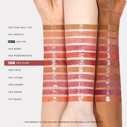 Nature Republic Honey Melting Lip Stick - Hydrating Gloss with Sheer Tint & Glowy Finish | 05 Plum
