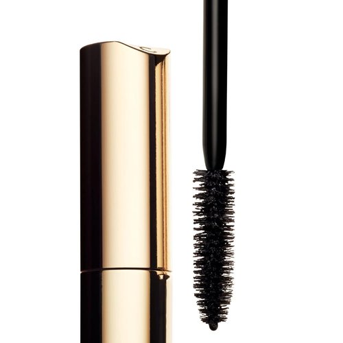 Clarins Supra Volume Mascara - Award-Winning Volumizing & Lengthening Formula | Clump-Free, Smudge-Proof | 0.2 Ounces