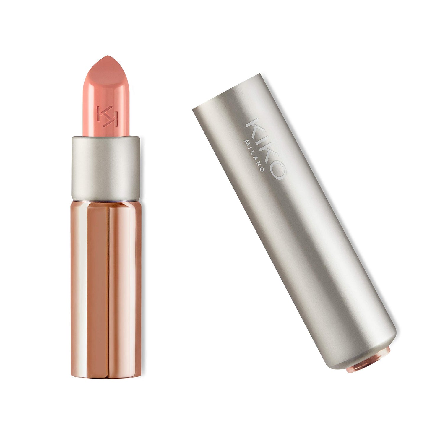 Kiko MILANO - Glossy Dream Sheer Lipstick 201 Shiny Lipstick with Semi-sheer Color | Lip Color with Semi - Sheer Lip Shine | Cruelty Free Makeup | Professional Makeup Lipstick | Made in Italy