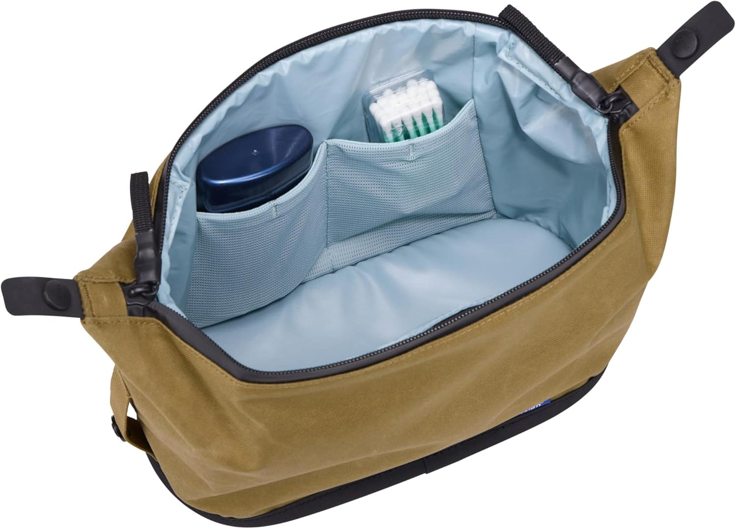 Thule Aion Toiletry Bag - Water-Resistant Travel Organizer for Toiletries & Makeup - Includes Removable Liquids Bag - Easy to Clean & Hang