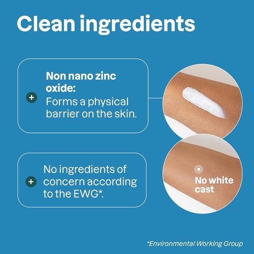 ATTITUDE Mineral Sunscreen - EWG Verified SPF 30 for Baby & Kids | Broad Spectrum UVA/UVB, Unscented, 5.2 Oz