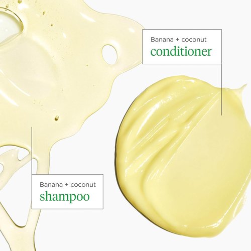 Briogeo Superfoods Banana + Coconut Hair Pack - Hydrating Moisturizer for All Hair Textures | 2 x 12.5 fl oz