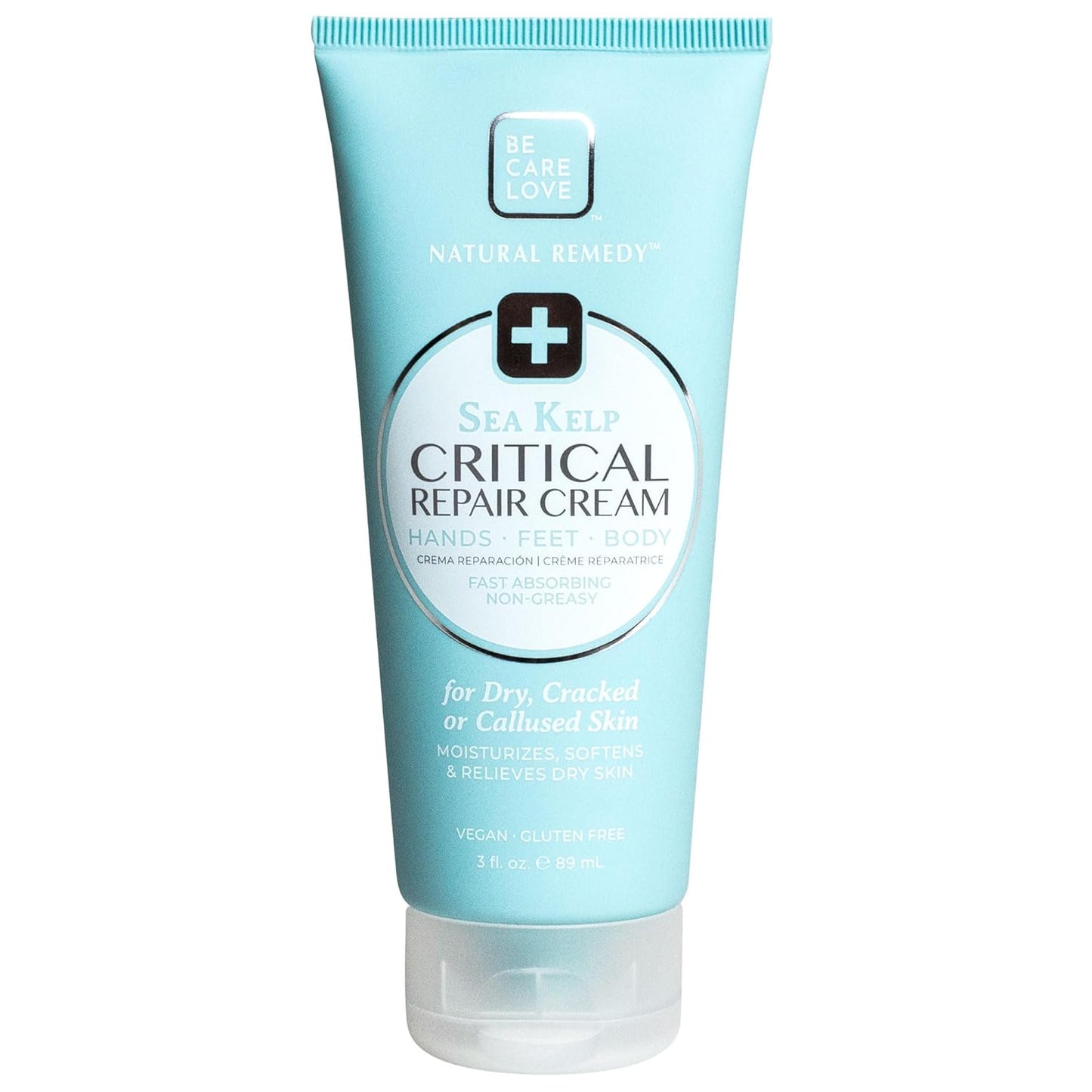 BCL Spa Critical Repair Cream - Intense Hydration with Organic Arnica & Sea Kelp | 3 Fl Oz