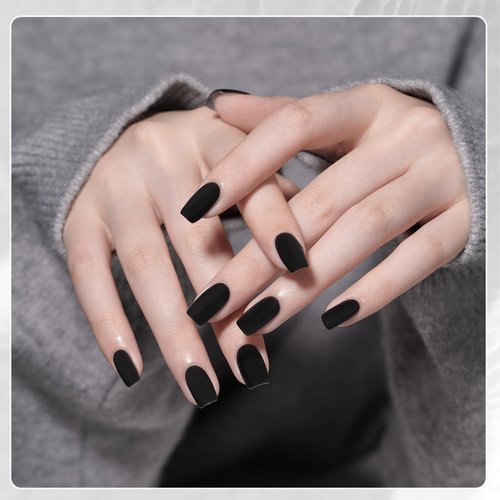 GAOY Matte Gel Top Coat, 16ml Powder-Resist Matte Finish for Detail Chrome Powder Painting Long Lasting UV Gel Nail Art DIY