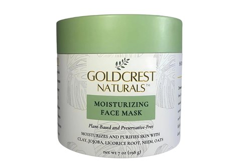 Regine Switzerland Moisturizing Face Mask - Organic Neem & Clay Formula for Dry Skin | Hydrates & Softens, 7 oz