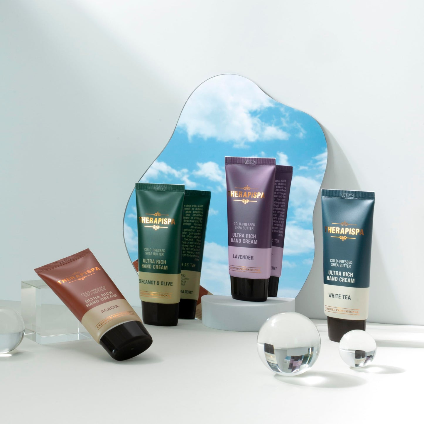 THERAPISPA Ultra Rich Hand Cream – Intensive Hydration & Repair for Dry, Chapped Hands | Enriched with Shea Butter, Ceramides, Niacinamide (B3) & Panthenol (B5) (Acacia, 2.0 oz, Pack of 1)