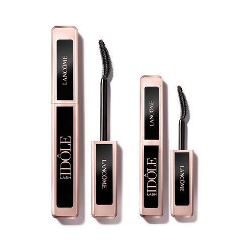 Lancôme Lash Idôle Mascara Duo - Volumizing & Lifting Formula - Full Size & Travel Size Set