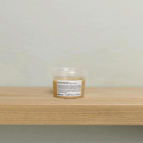 Davines NOUNOU Hair Mask - Nourishing Treatment for Bleached & Permed Hair | Adds Shine & Softness
