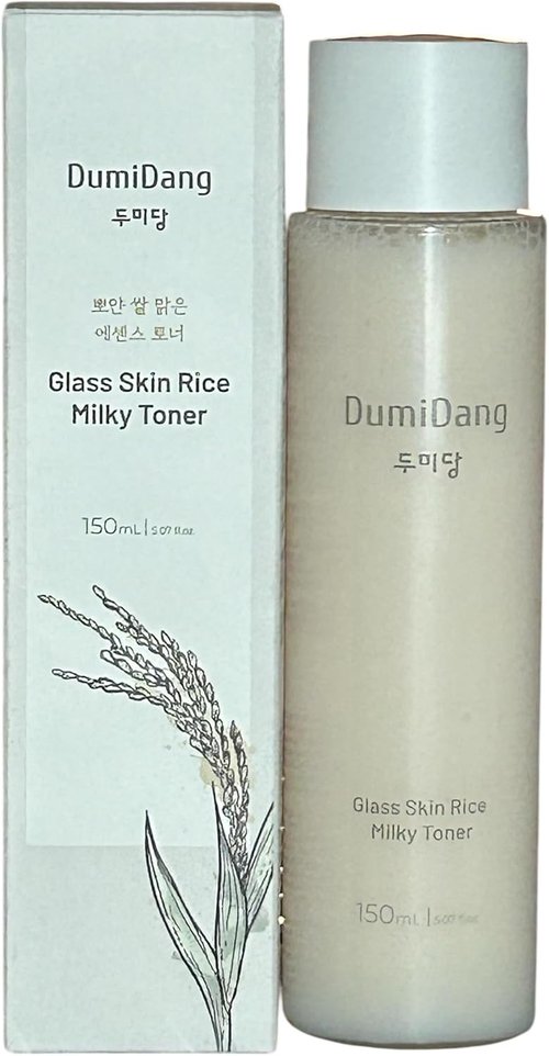 Regine Switzerland Glass Skin Rice Milky Toner - Hydrating Formula, 5.07 fl. oz.