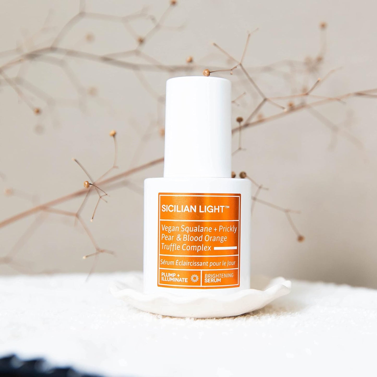 SKIN&CO Roma Sicilian Light Serum - Brightening & Hydrating Formula | 1 Fl Oz