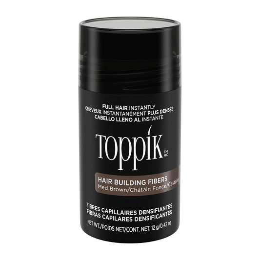 Toppik Hair Building Fibers - Instantly Thicker, Fuller Hair | 9 Shades & 4 Size Options