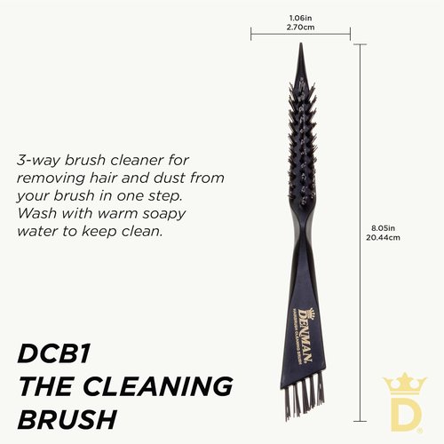 Denman Hairbrush Cleaning Brush - Effortless Hairbrush Maintenance | Model DBC1