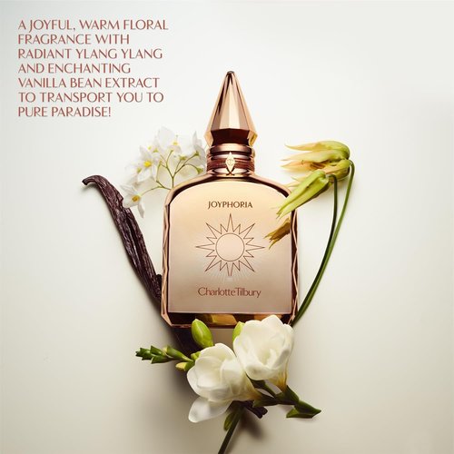 Charlotte Tilbury Joyphoria Eau De Parfum - Floral Vanilla Perfume with Pheromones & Natural Oils - Long-Lasting Ylang Ylang & Neroli Notes