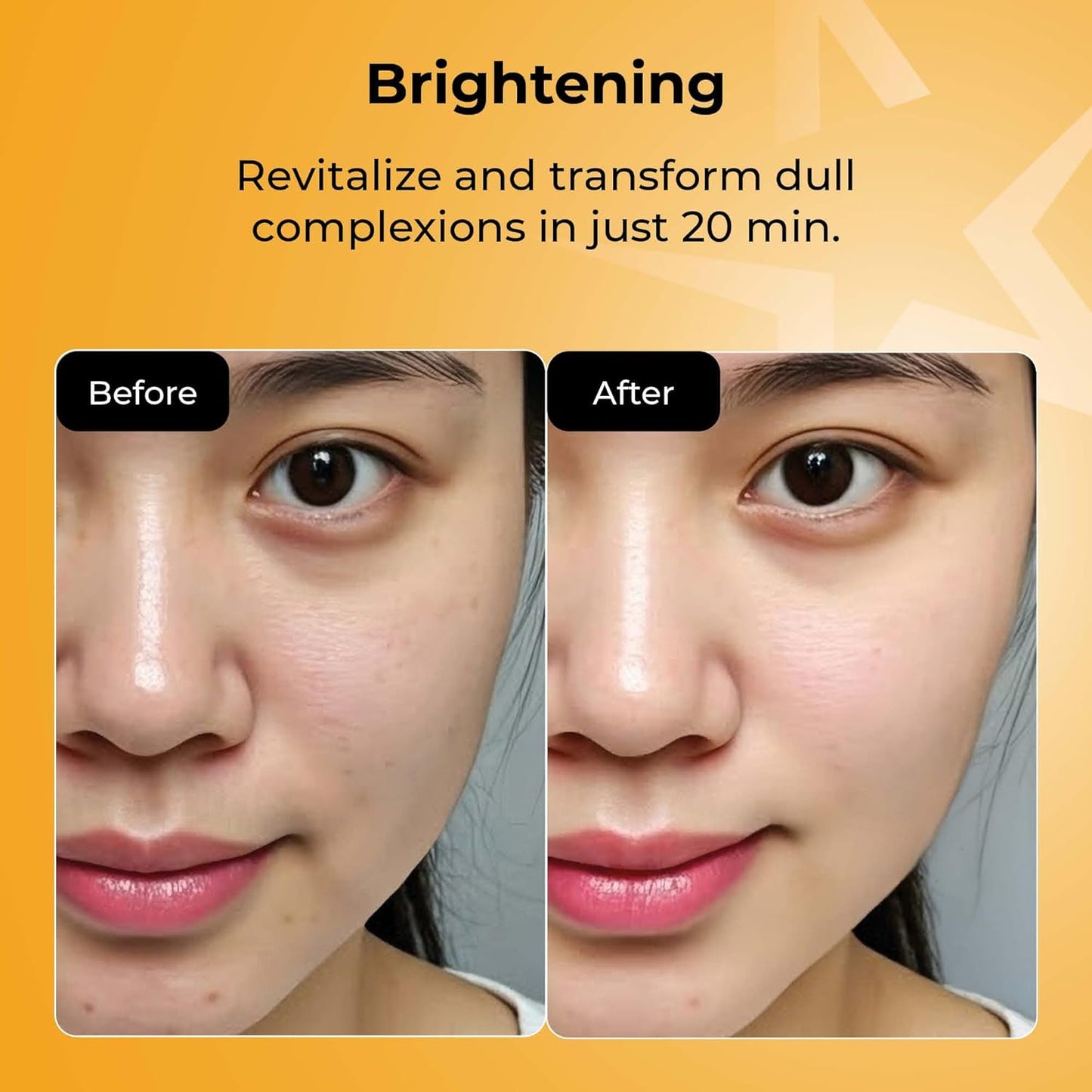 STARSKIN After Party Bio-Cellulose Brightening Face Mask - Energizing & Soothing | 1x40g, All Skin Types