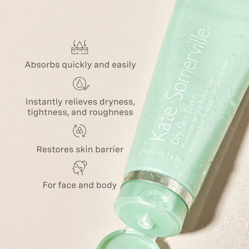 Kate Somerville Eczema Therapy Cream - Soothing Hydration for Dry Skin, 4 Fl Oz