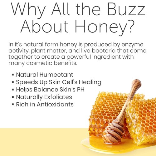 Perlier Sweet Honey Miel Shower & Bath Cream - Nourishing Luxury Cream with 100% Organic Italian Honey | 101.4 oz