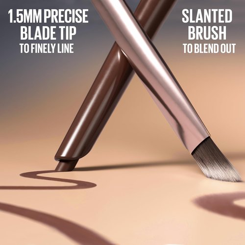 MAYBELLINE Sculpting Stix 2-in-1 Eyeliner - Long-Lasting Brown Eye Liner, Smudge & Sweat-Resistant, Mocha Contour, 1 Count