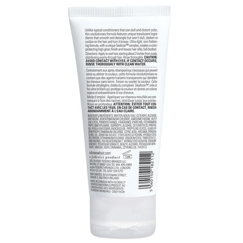 COLOR WOW Color Security Conditioner - Weightless Hydration for Fine Hair | Nourishes, Detangles & Adds Shine with Argan Oil | Color Safe & Heat Protection