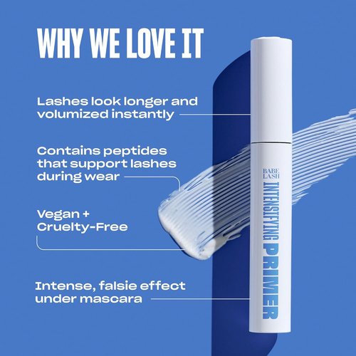Babe Original Lash Primer & Mascara - Intensifying Formula with Peptides & Shea Butter | Nourishing & Cruelty-Free