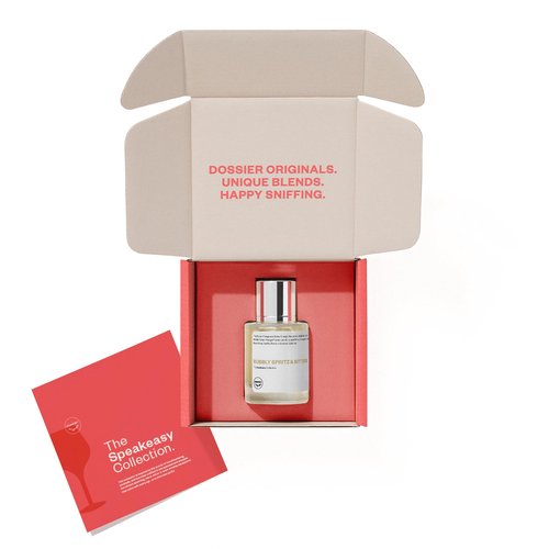 Dossier Bubbly Spritz & Bitters Eau de Parfum for All - 50ml / 1.7oz - Sparkling Citrus Aromatic Fragrance with Grapefruit, Neroli & Vetiver - Vegan, Clean, Genderless Perfume