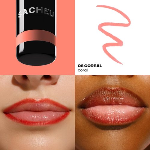 Sacheu Lip Liner - Long Lasting Waterproof Lip Stain with Hyaluronic Acid & Vitamin E | Vegan & Cruelty-Free Matte Tint