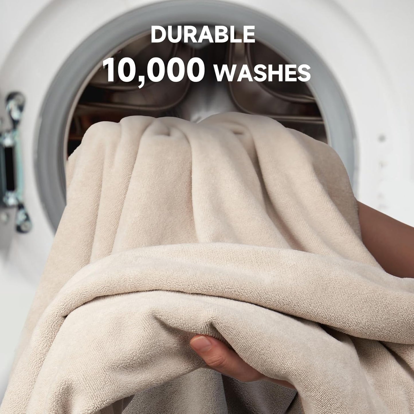 Umisleep Microfiber Hair Towel - Super Absorbent Wrap for Long, Thick Hair | 41" x 22" - Camel Color