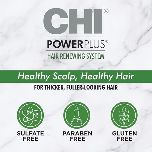 CHI Powerplus Nourishing Conditioner - Hair Renewal System for Healthy Scalp, 32 Oz | Relieves Dryness & Strengthens
