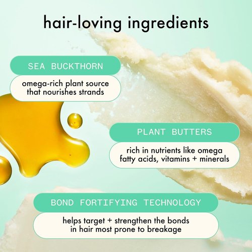 Amika The Kure Strength Repair Conditioner - Deeply Nourishing Formula for Damaged Hair | 8.5 oz