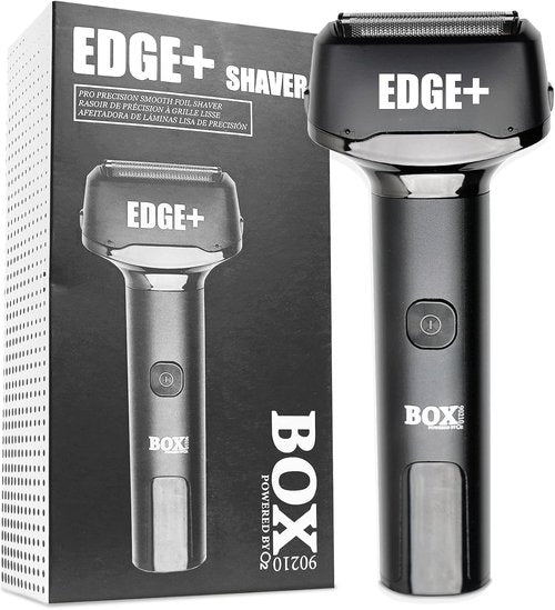 Edge+ PRO Precision Smooth Foil Shaver - Professional Waterproof Titanium Electric Shaver for Men with Pop-Up Trimmer & LED Display