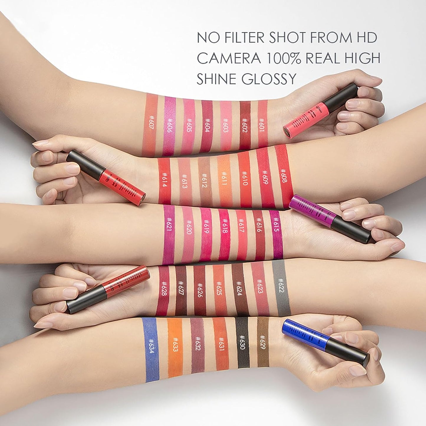 Skiennix Velvet Matte Liquid Lipstick - Long-Lasting Waterproof Formula | Deep Purple 604