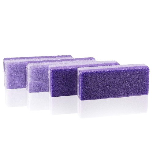 Pumice Stone For Feet, Foot Scrubber Callus Remover Sponge - Pack of 4