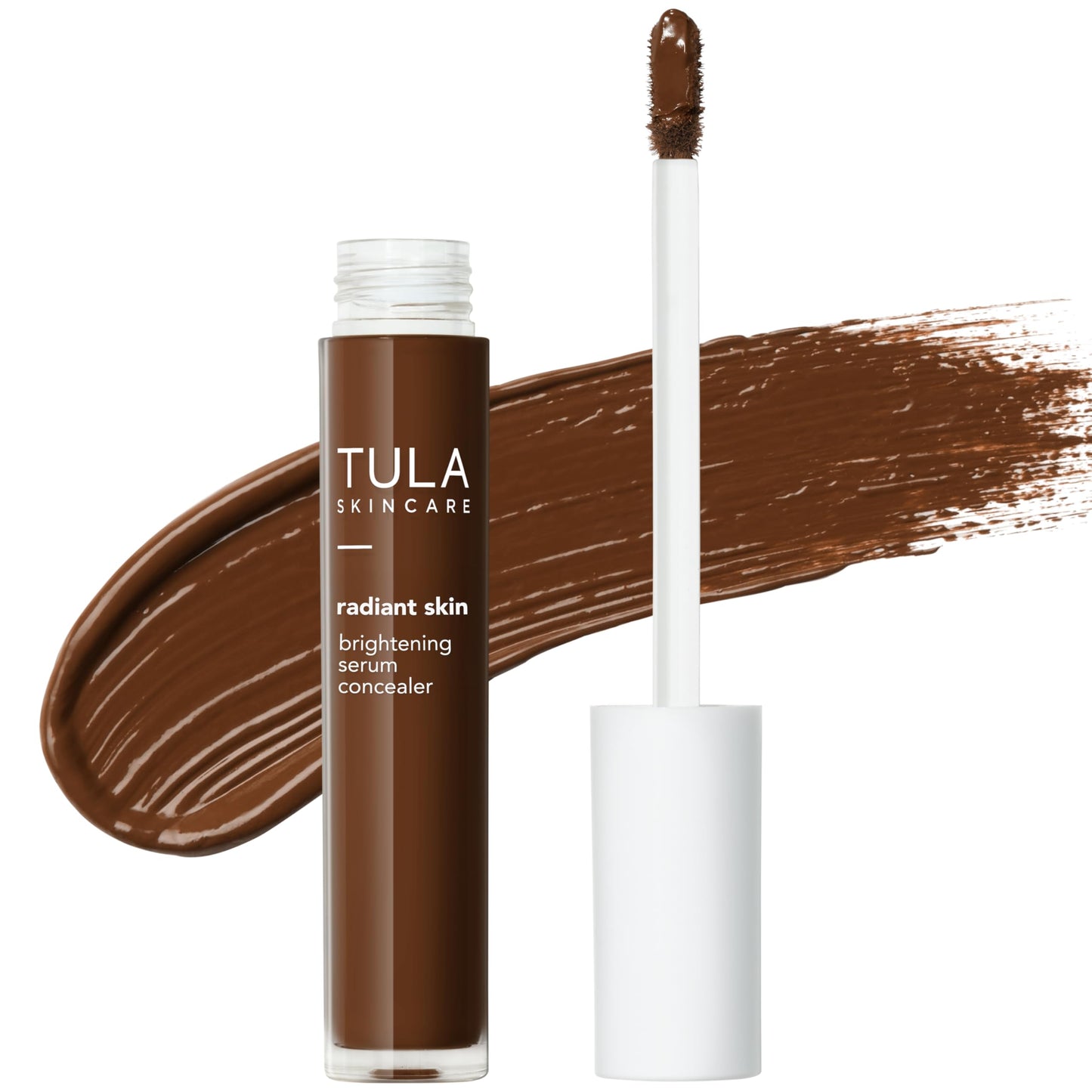 TULA Skin Care Radiant Skin Brightening Serum Concealer | Conceals Dark Circles & Discoloration, Longwearing & Crease-Resistant, Brightens the Appearance of Skin Over Time | 0.18 fl oz.