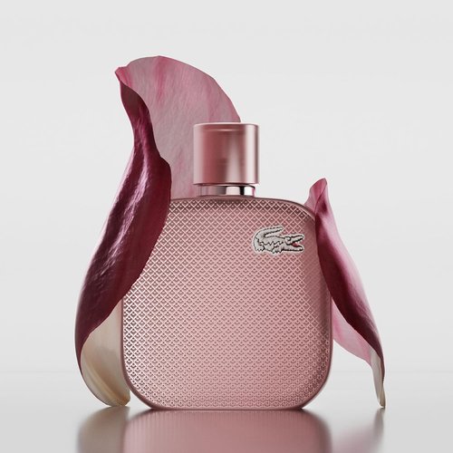 Lacoste L.12.12 Silver Rose Eau de Parfum - Elegant Fragrance for Women | 3.3 fl oz