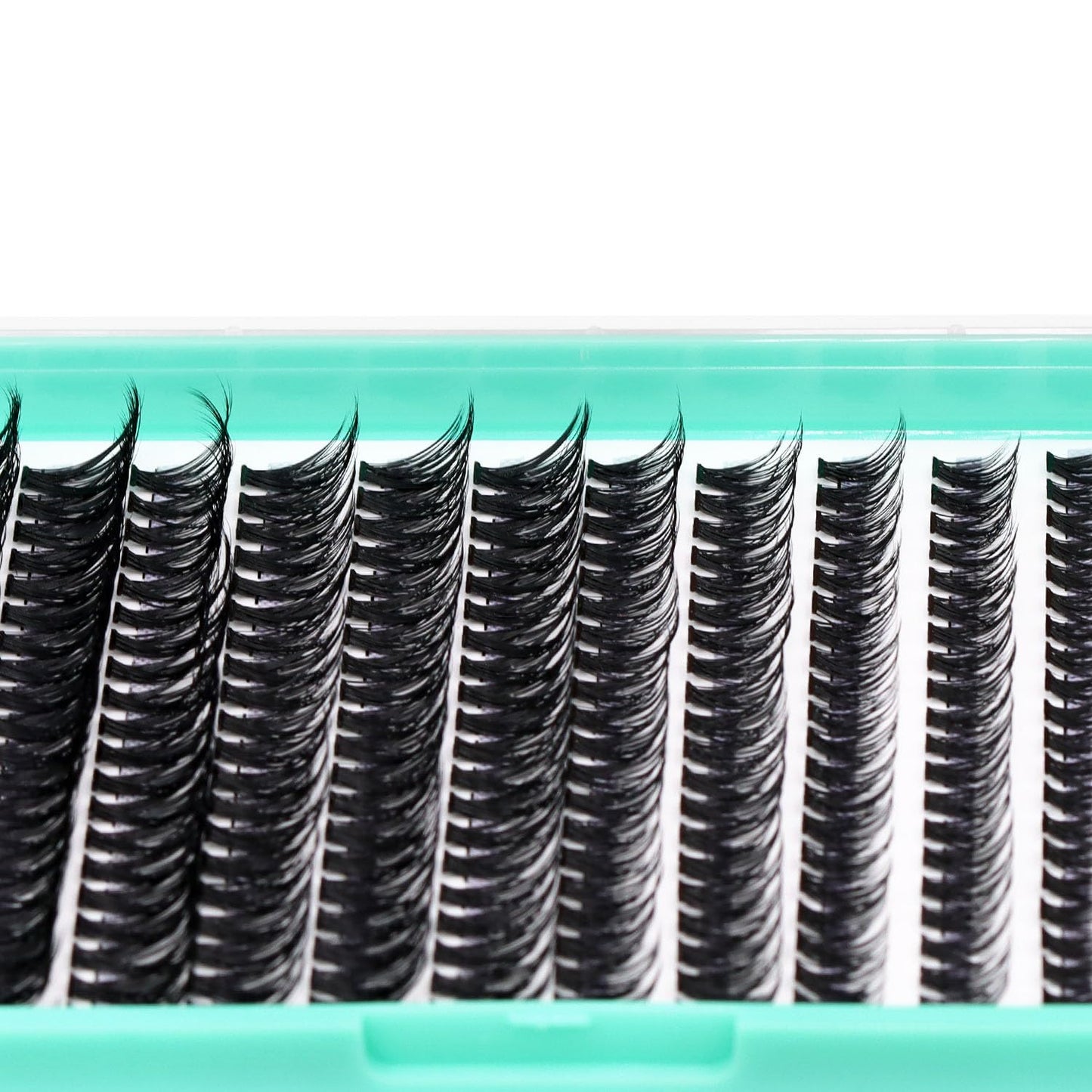 Bodermincer Lash Extension 240pcs C Curl 10D/20D Cluster Mixed, 8/9/10/11/12mm,10/11/12/13/14mm,12/13/14/15/16mm Mixed 8-10-12-14-16mm MIX Individual Cluster Lashes (50D-D Curl-14mm)