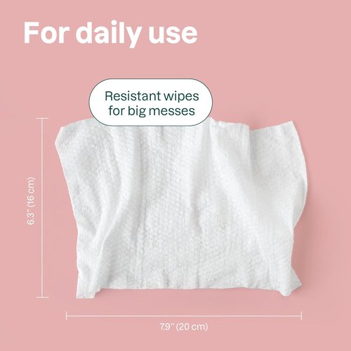 ATTITUDE Baby Water Wipes - EWG Verified, Gentle & Unscented, 72 Count Travel Pack (Pack of 3)