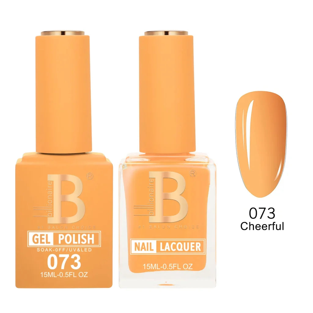 Matching Gel & Lacquer Nail Polish Duo Set - Multiple Colors