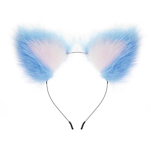 Handmade Dual-Tone Ear Hairpins Colorful Zinc Alloy Costume Hair Clips
