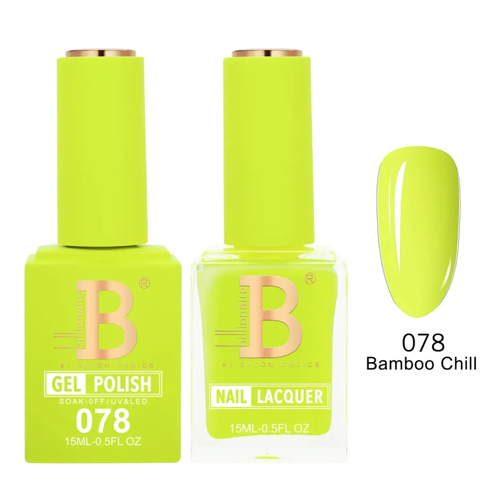 Matching Gel & Lacquer Nail Polish Duo Set - Multiple Colors