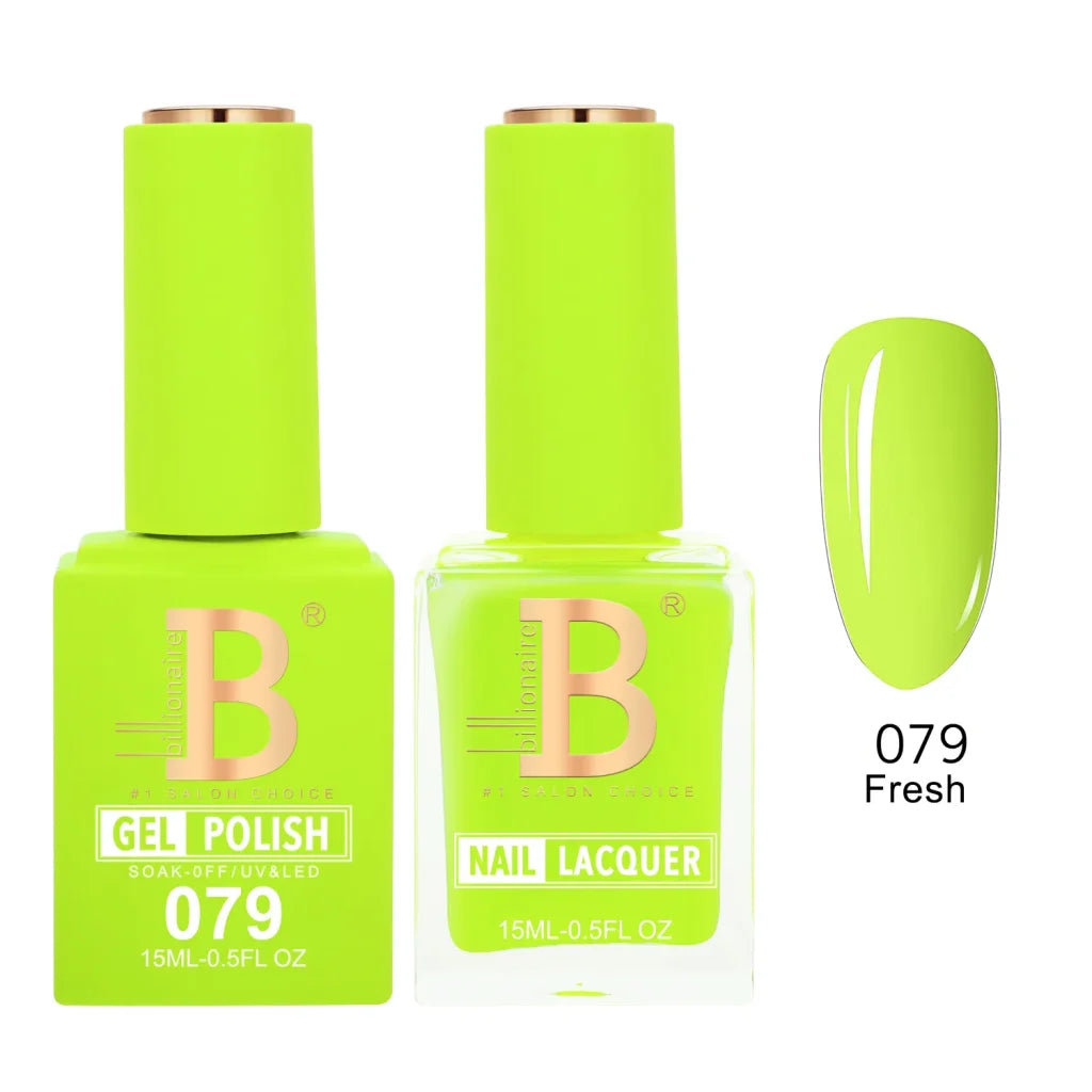 Matching Gel & Lacquer Nail Polish Duo Set - Multiple Colors