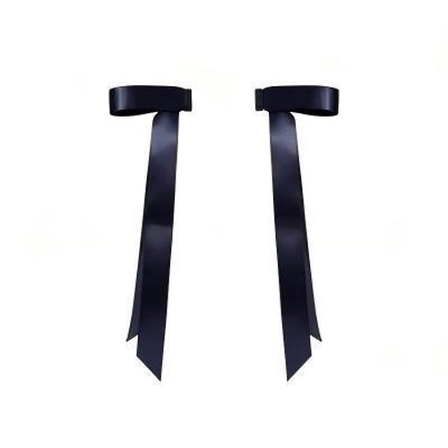 Handmade Magnetic Butterfly Hair Clip Elegant Fabric Bow Barrette for Women