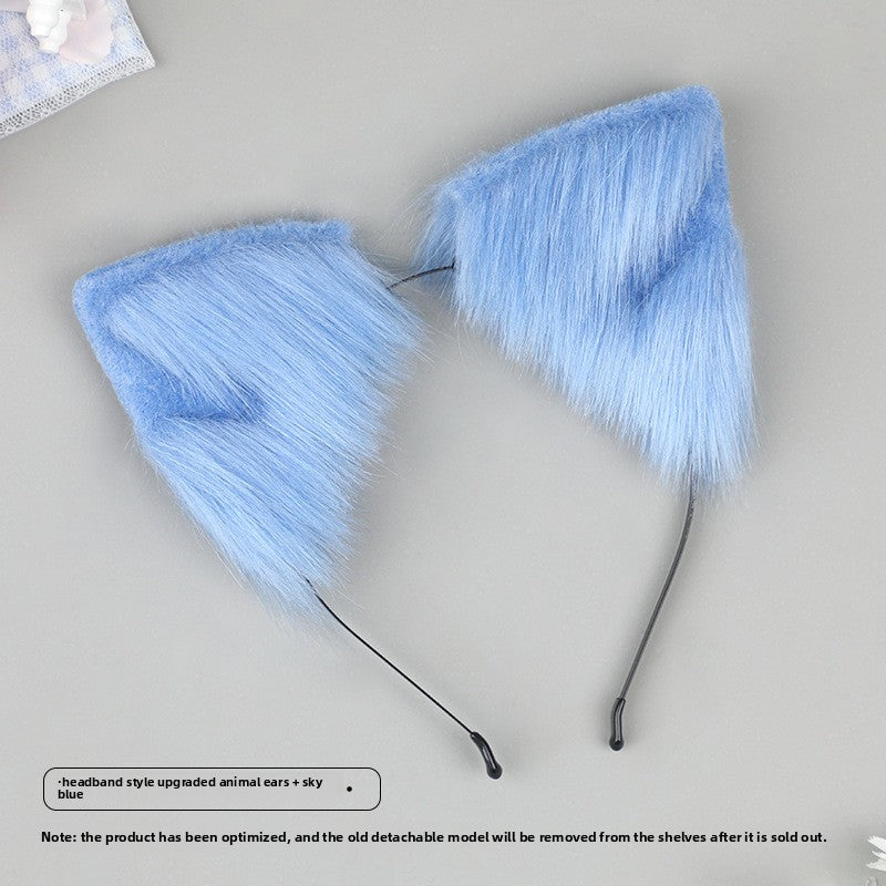 Simulated animal ear hair accessory