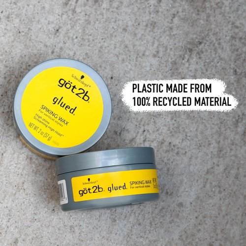 Got2b Glued Spiking Hair Wax - Fierce Hold for Extreme Styles | 2 oz