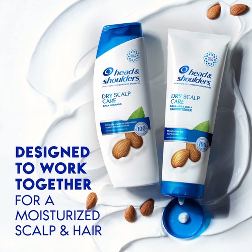 Head and Shoulders Dandruff Shampoo, Anti-Dandruff Treatment, Dry Scalp Care for Daily Use, Paraben Free, 12.5 oz