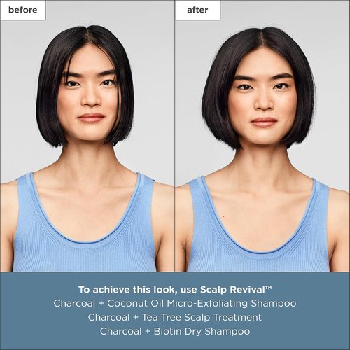 Briogeo Scalp Revival Dry Shampoo - Charcoal & Biotin Powder for Oily Roots | Vegan & Cruelty-Free | 1.7 oz.