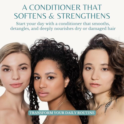 Edenika Botanicals Argan Oil Conditioner - Restorative & Smoothing Formula | 16 fl oz, Vegan, Paraben-Free, Sulfate-Free