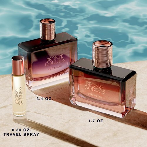Estée Lauder Bronze Goddess Eau de Parfum Spray with Notes of Tiare Flower, Coconut, Amber, Sandalwood and Vanilla | Perfumes for Women